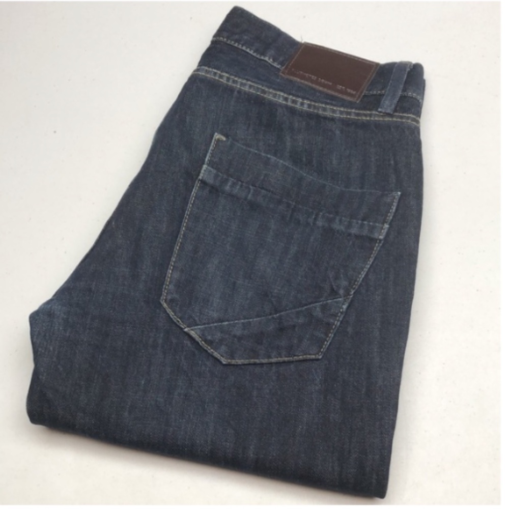 DARKWASH MENS BLUENOTES SLIM STRAIGHT JEANS 32x32 ⭐️